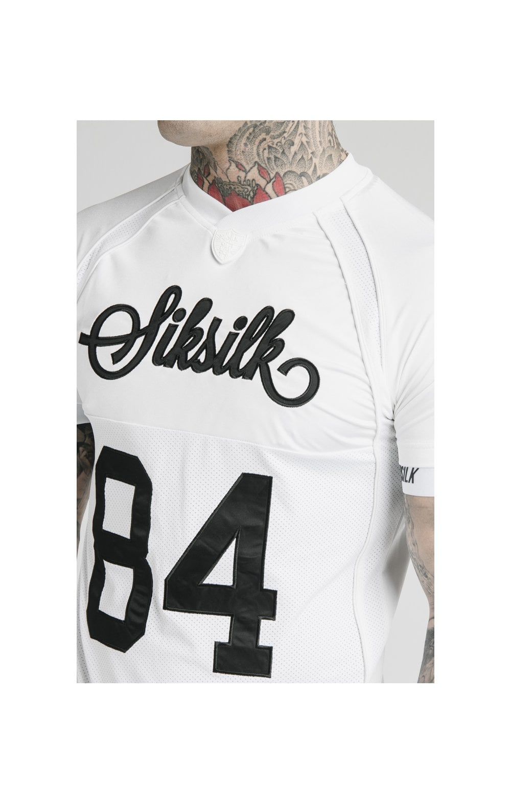 SikSilk Stretch Tee - White sold by Siksilk product image thumbnail 2