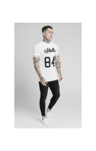 SikSilk Stretch Tee - White sold by Siksilk