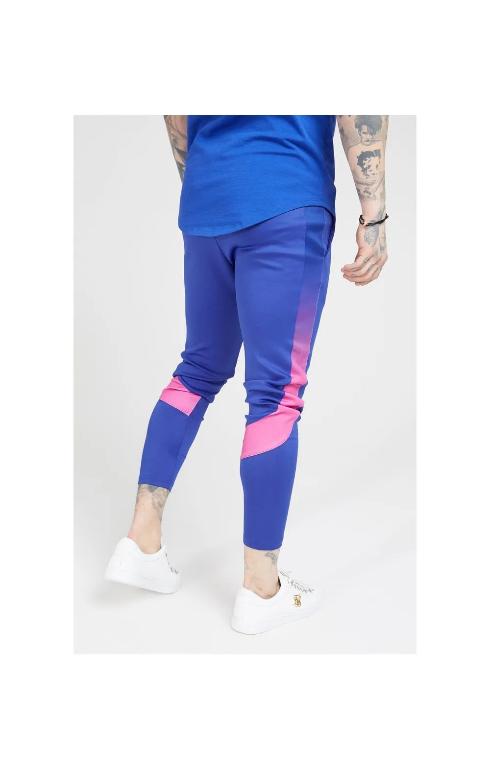 SikSilk Athlete fade Track Pants - Neon Blue sold by Siksilk product image thumbnail 3