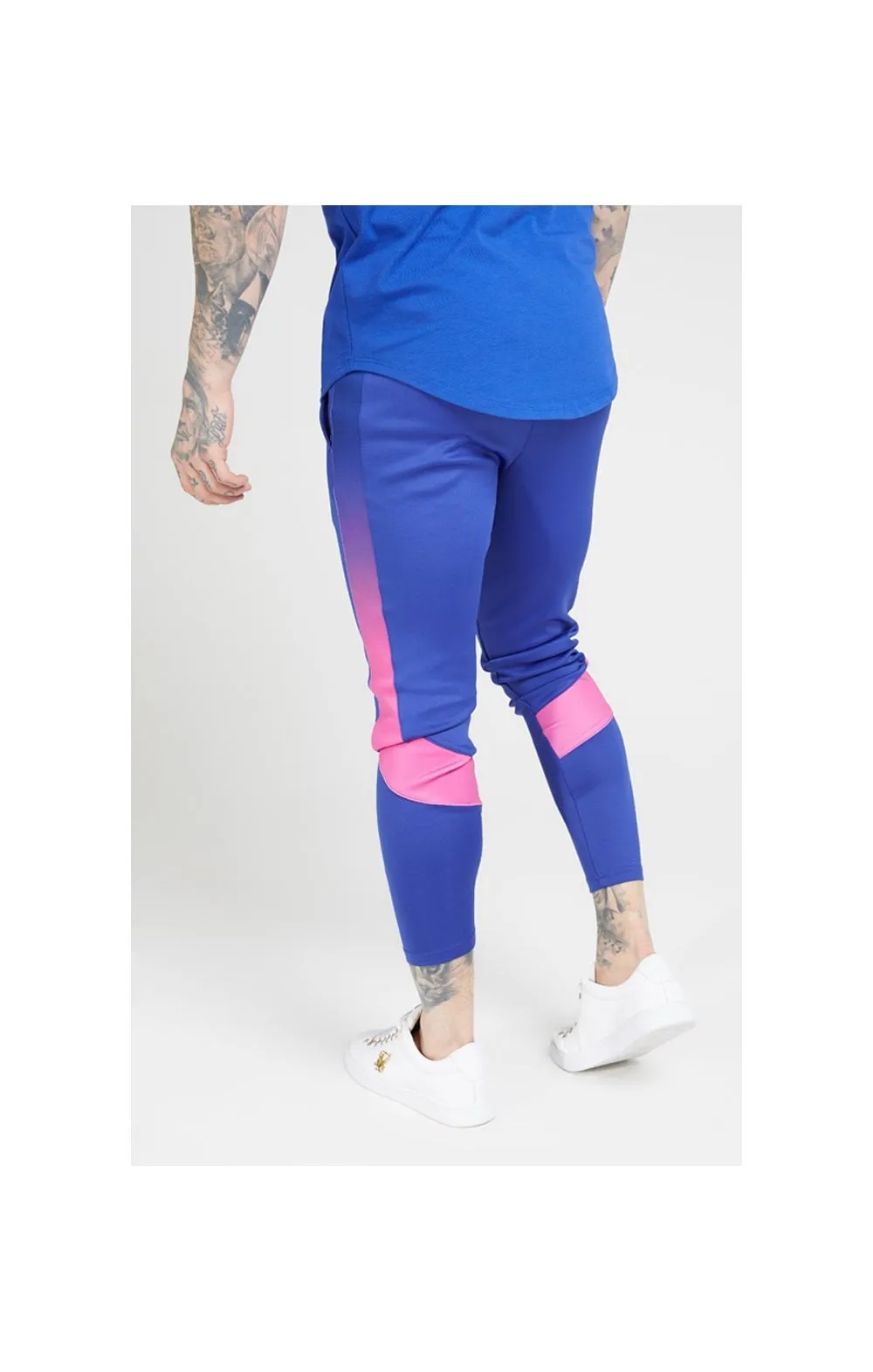 SikSilk Athlete fade Track Pants - Neon Blue sold by Siksilk product image thumbnail 4