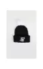 SikSilk Cable Bobble Hat - Black & White sold by Siksilk