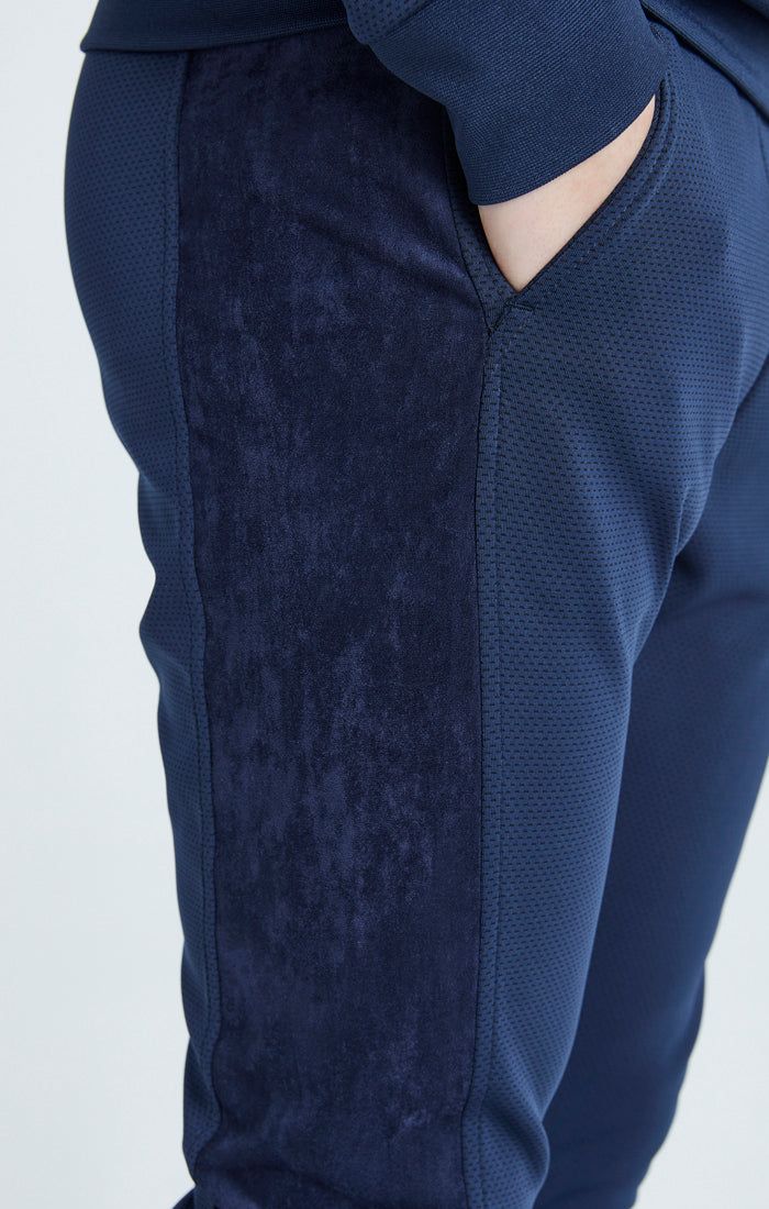 Boys Navy Mesh Jogger sold by Siksilk product image thumbnail 2