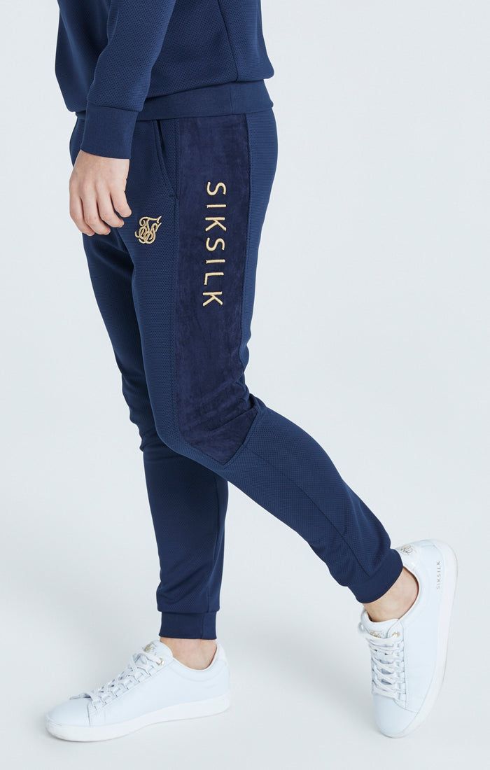 Boys Navy Mesh Jogger sold by Siksilk product image thumbnail 6