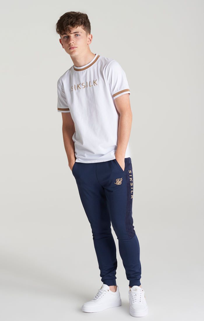 Boys Navy Mesh Jogger sold by Siksilk product image thumbnail 7