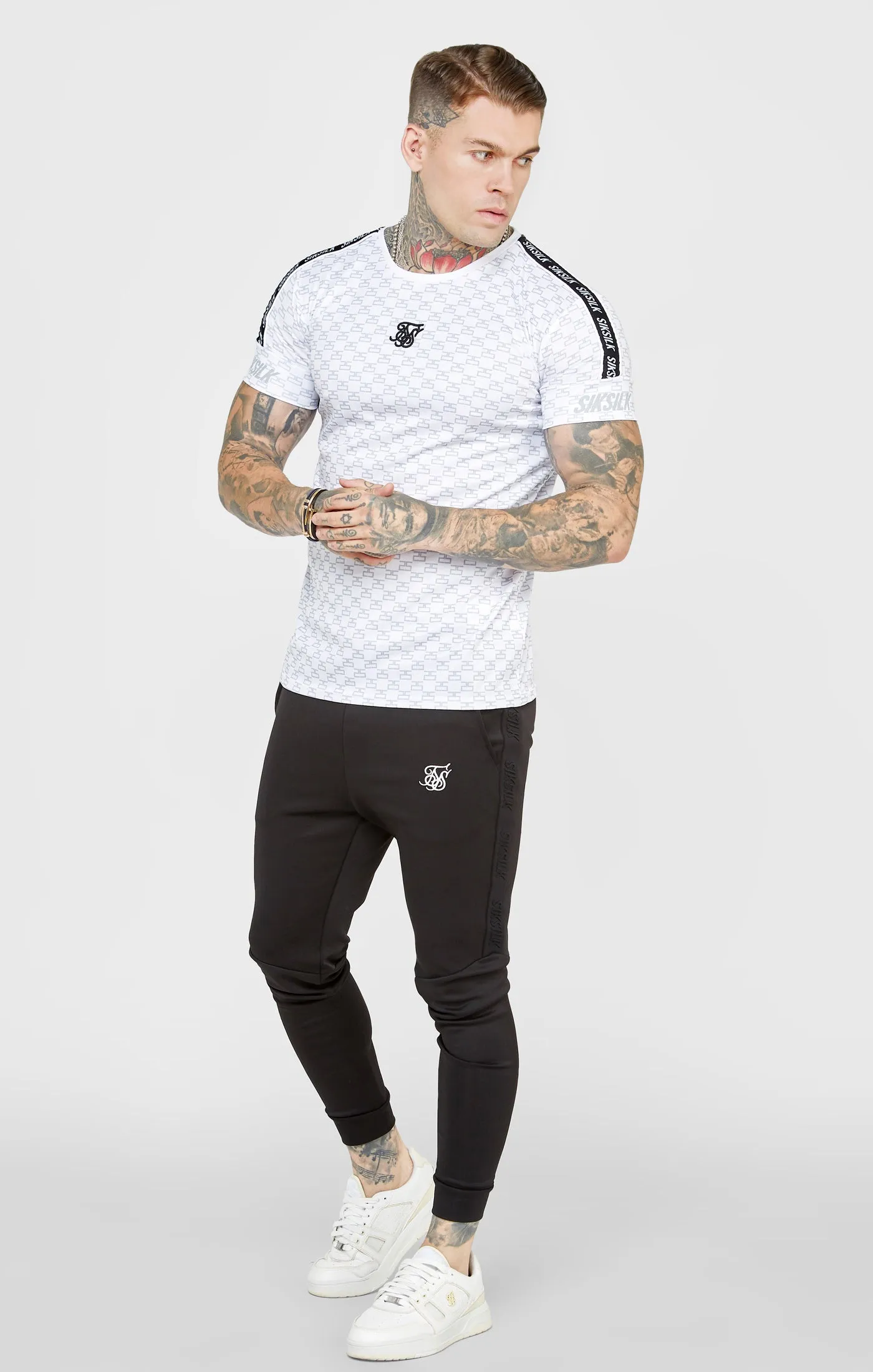 White T-Shirt sold by Siksilk product image thumbnail 3