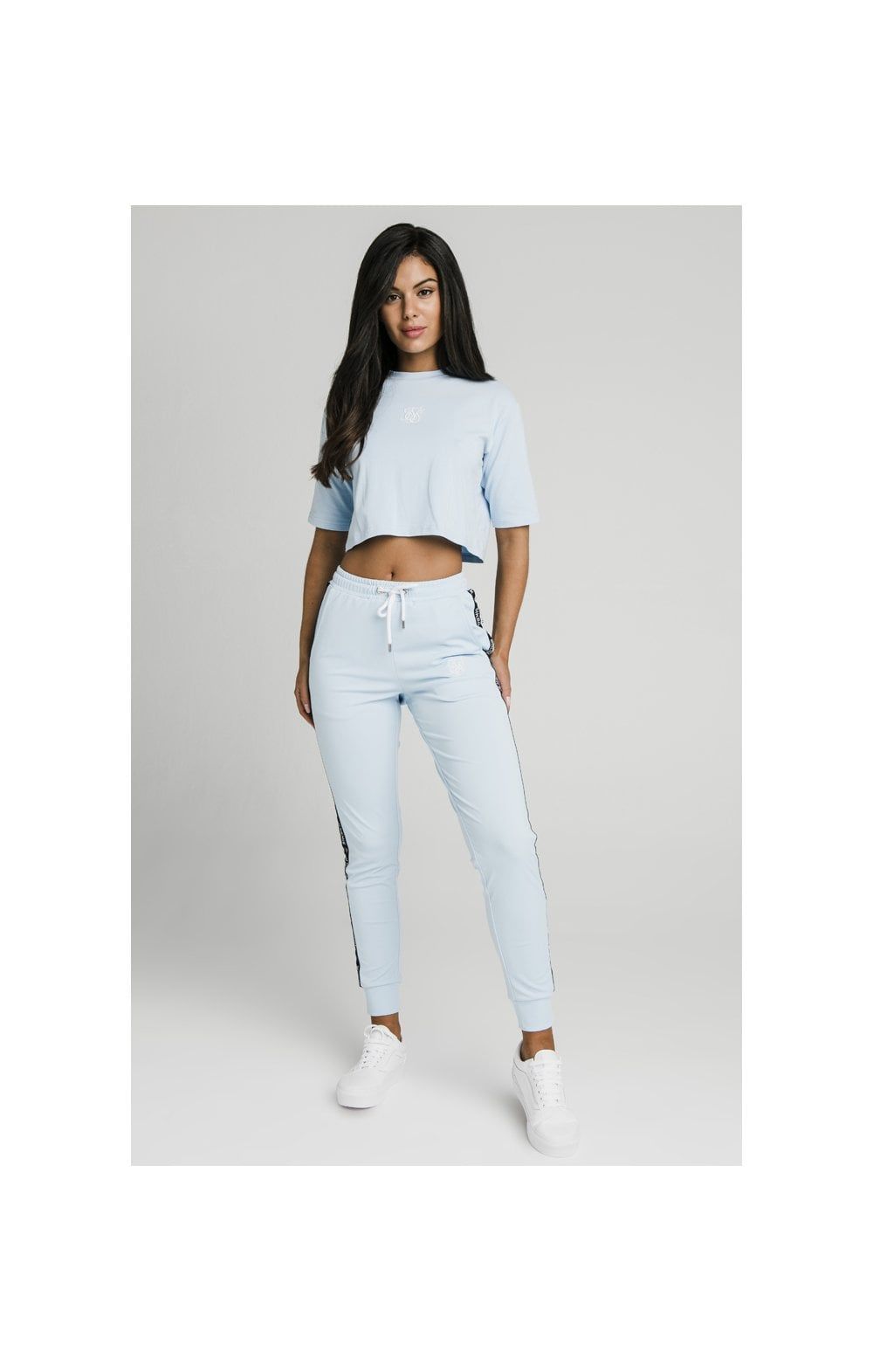 SikSilk Oversize Crop Tee - Light Blue sold by Siksilk product image thumbnail 5