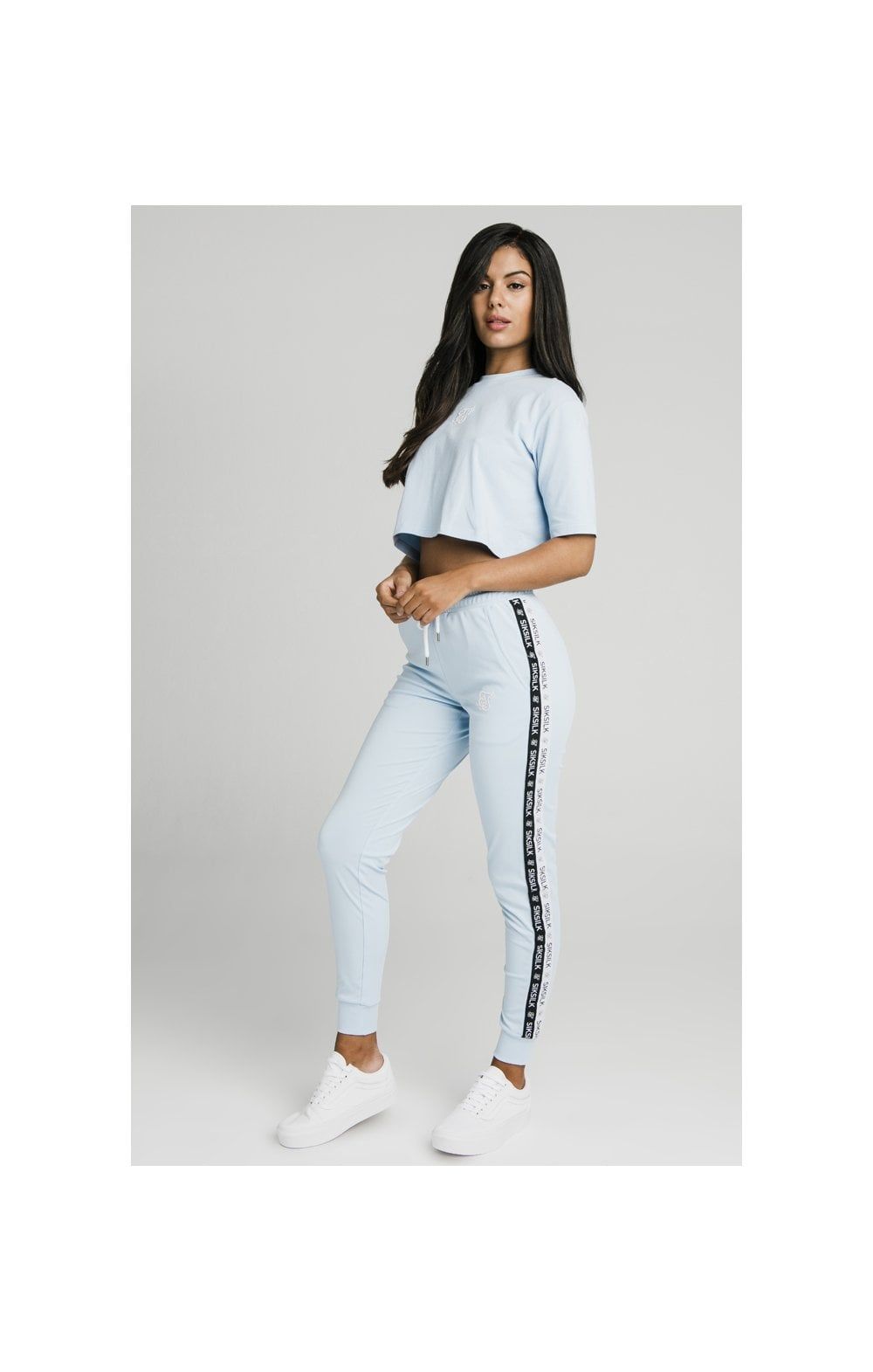SikSilk Oversize Crop Tee - Light Blue sold by Siksilk product image thumbnail 4