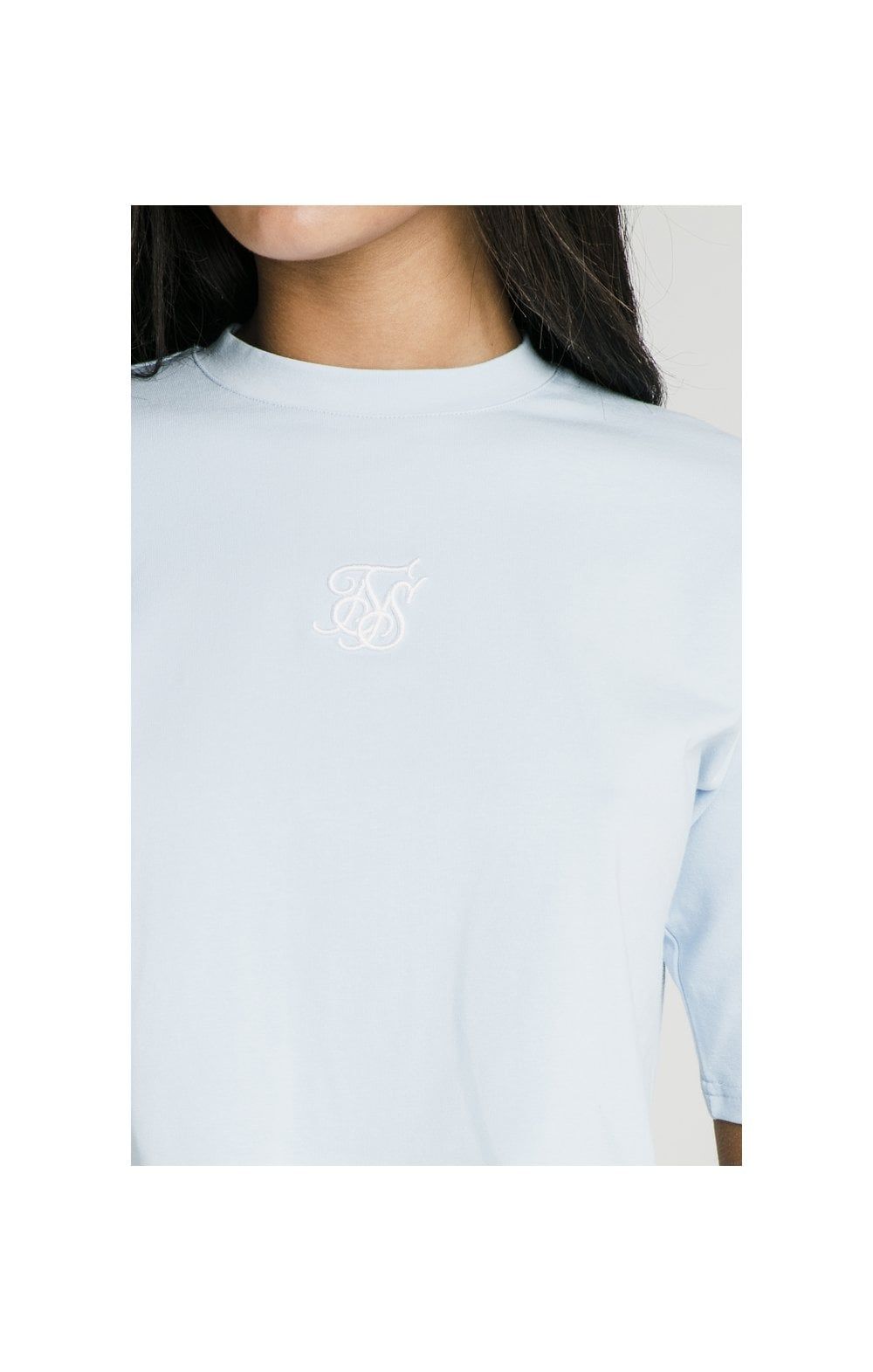 SikSilk Oversize Crop Tee - Light Blue sold by Siksilk product image thumbnail 2