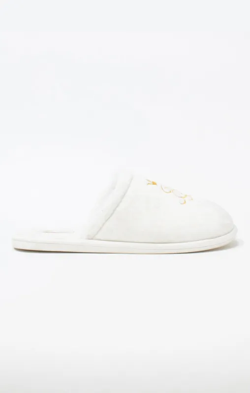 Messi x SikSilk White Slippers sold by Siksilk
