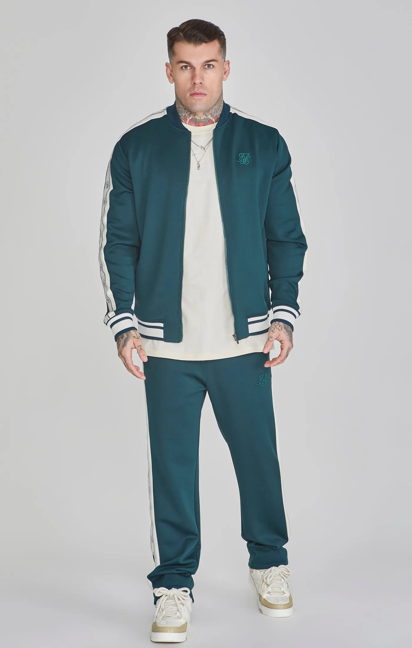 Green Bomber Jacket sold by Siksilk product image thumbnail 2