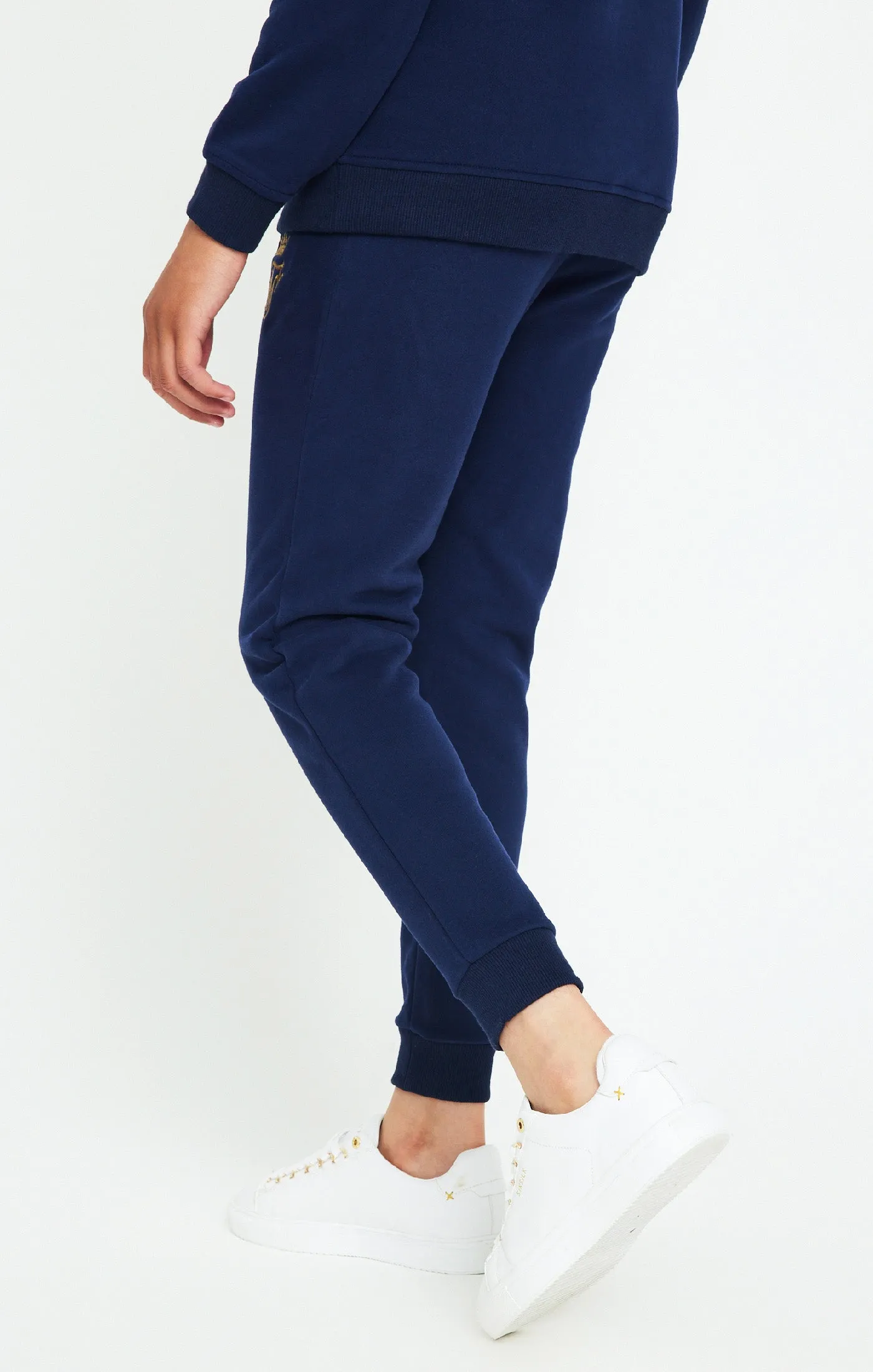 Boys Messi x SikSilk Navy Fleece Pant sold by Siksilk product image thumbnail 3