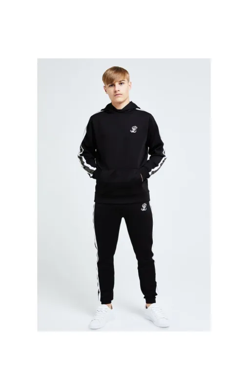 Illusive London Diverge Overhead Hoodie - Black Gold & White sold by Siksilk