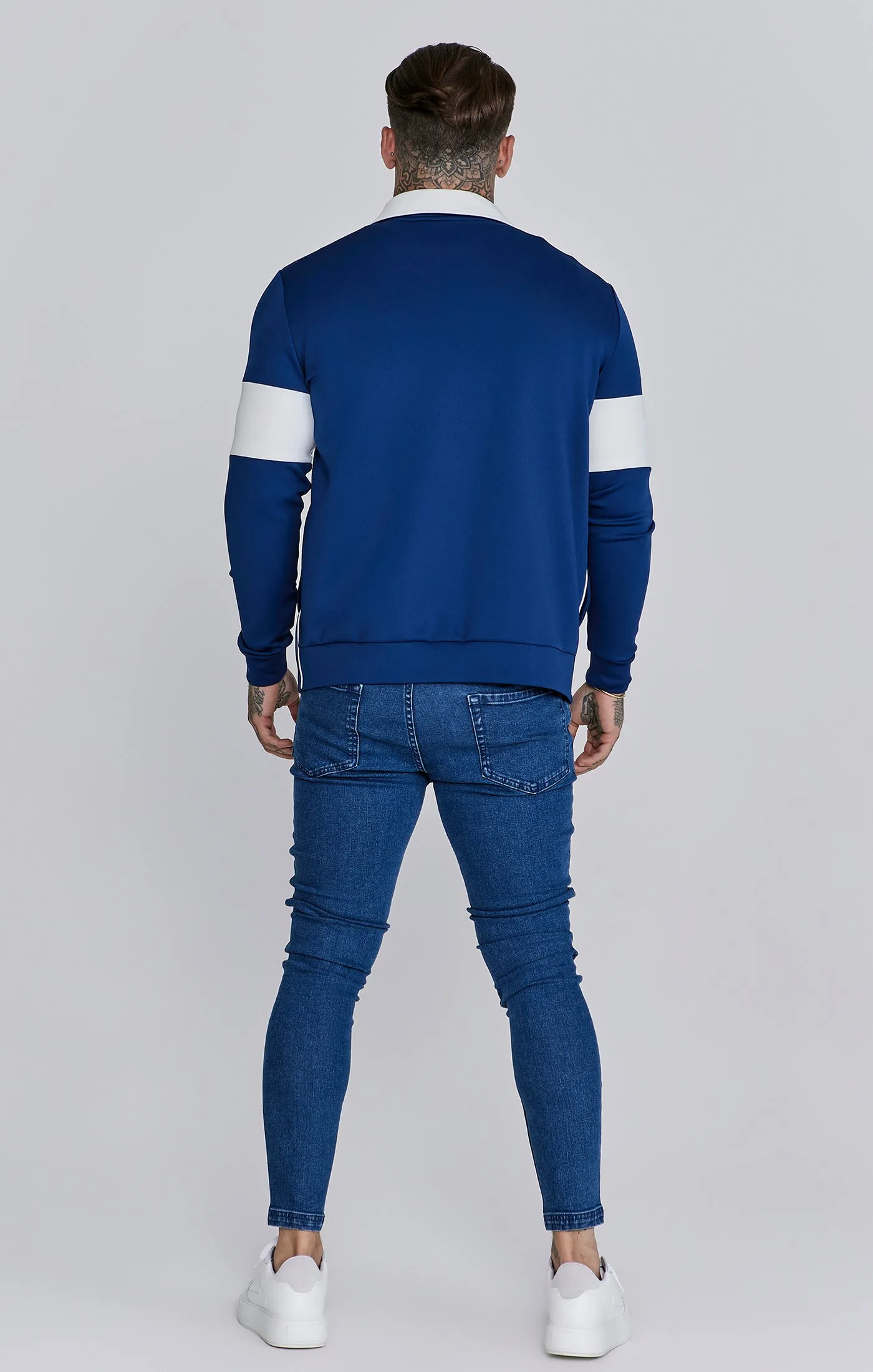 Navy Track Top sold by Siksilk product image thumbnail 5
