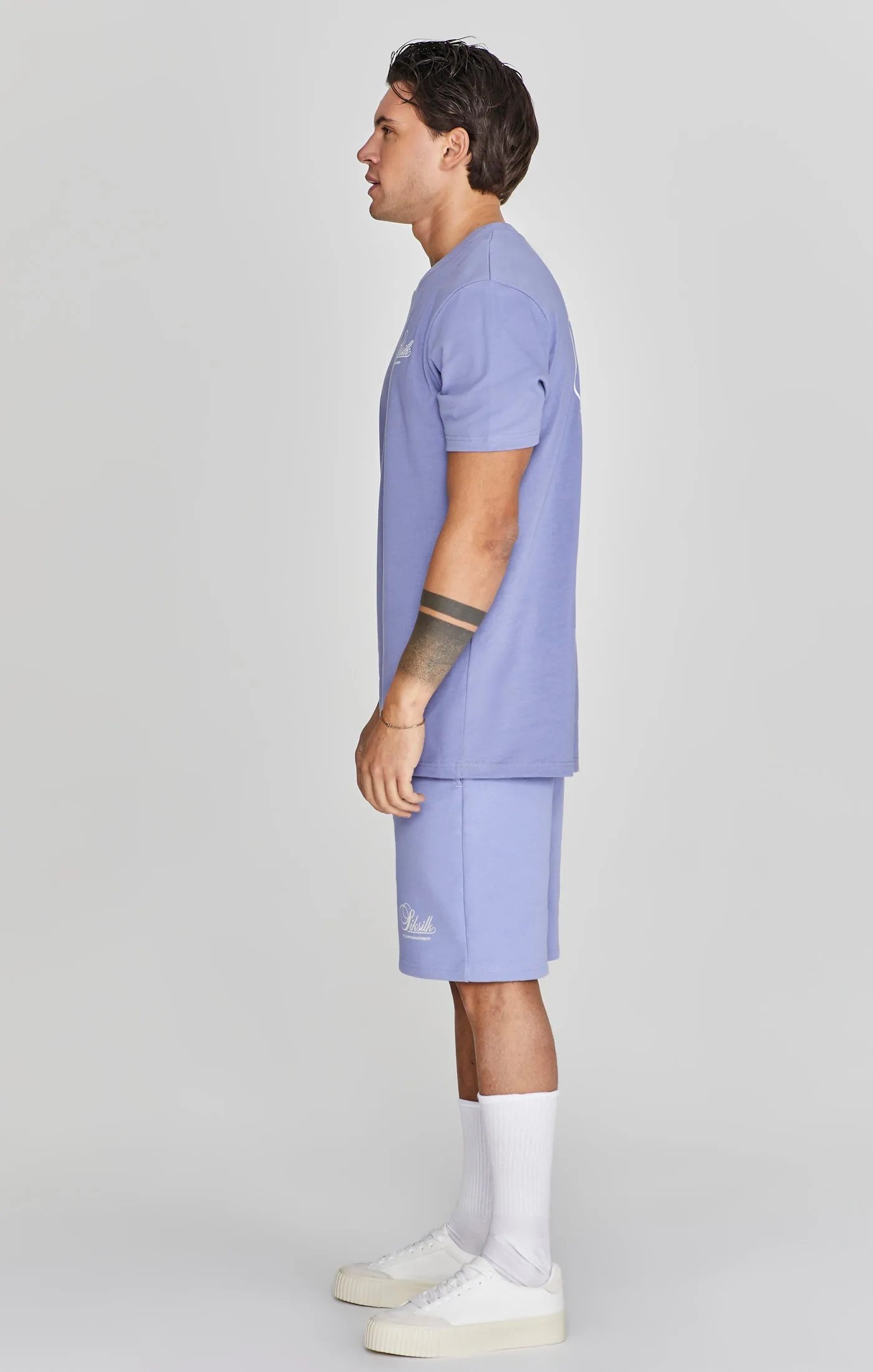 Purple Graphic T-Shirt sold by Siksilk product image thumbnail 4