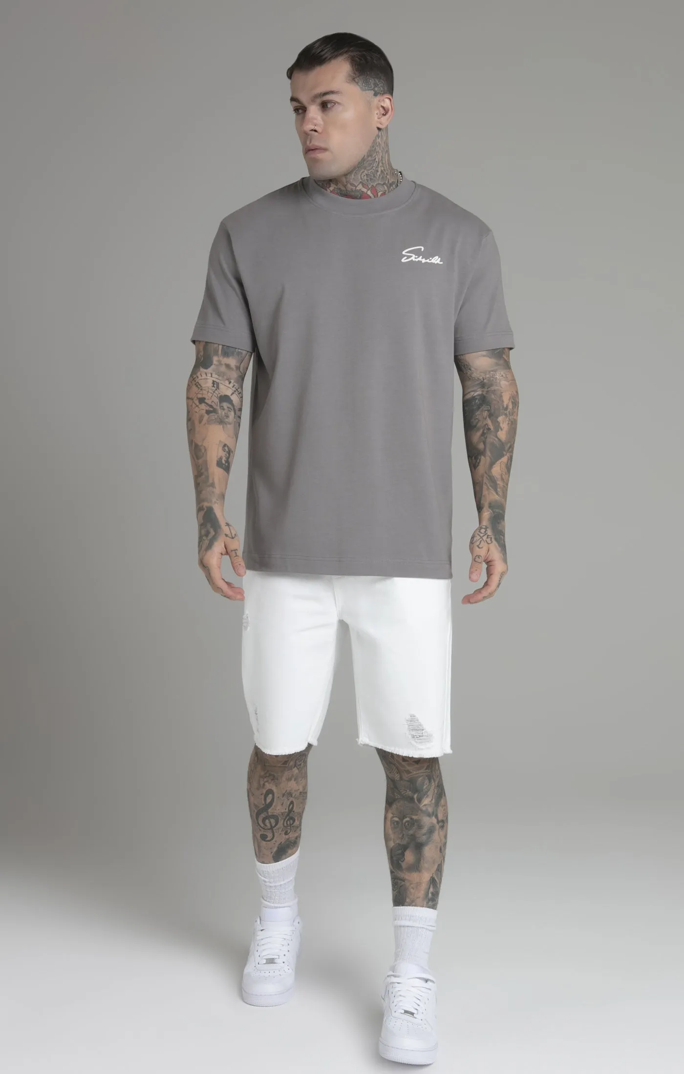 Script T-Shirt sold by Siksilk product image thumbnail 2