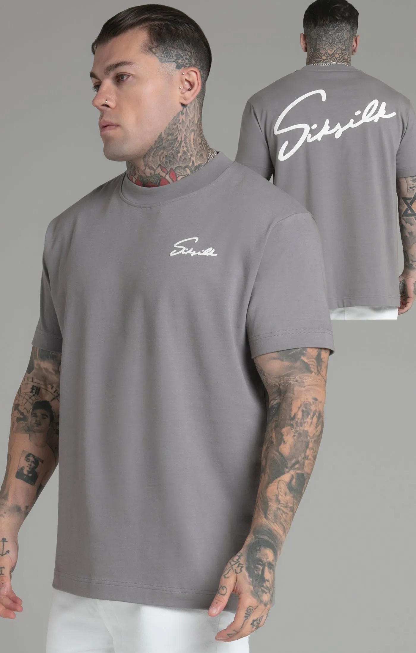 Script T-Shirt sold by Siksilk