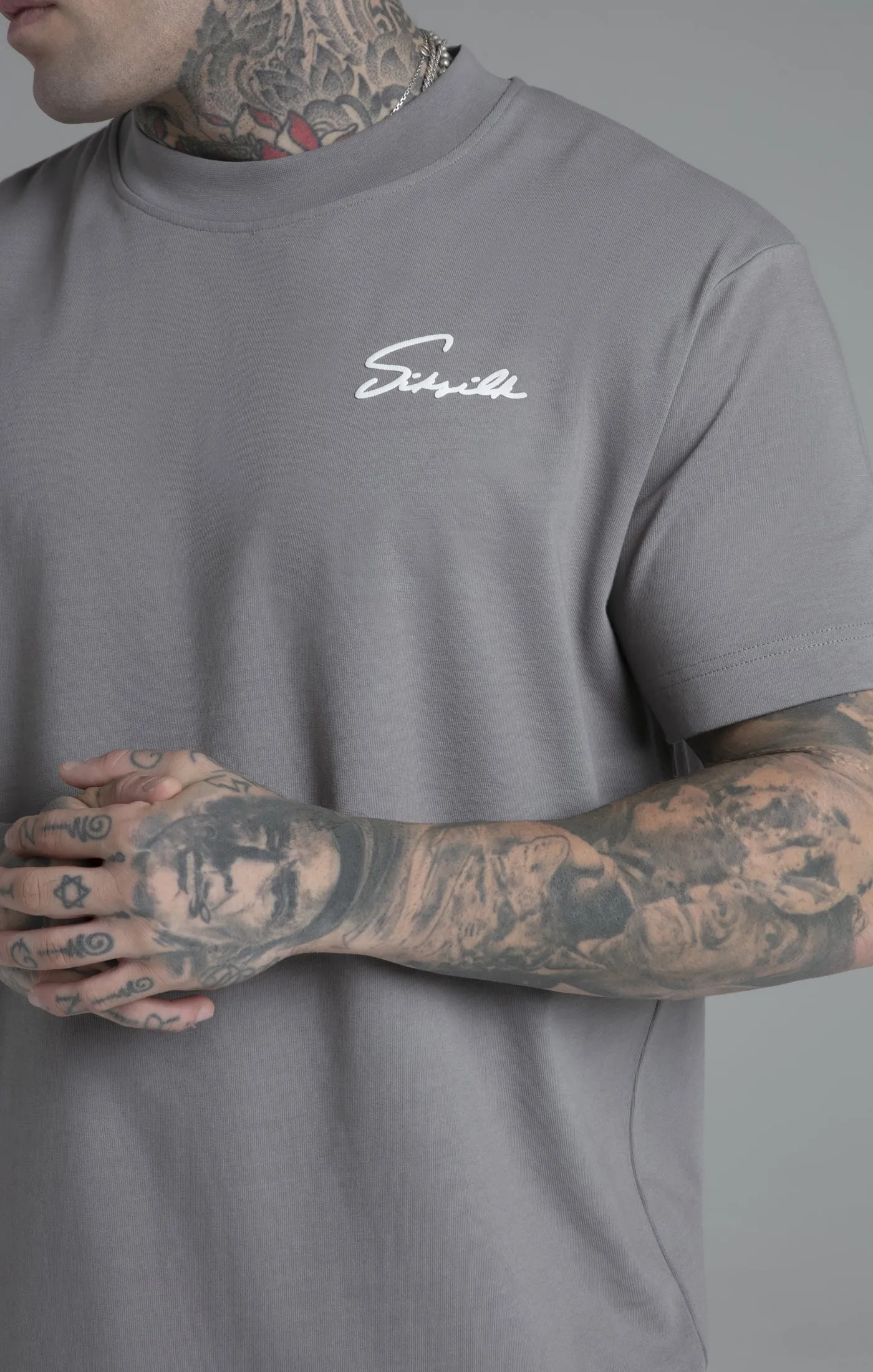 Script T-Shirt sold by Siksilk product image thumbnail 3