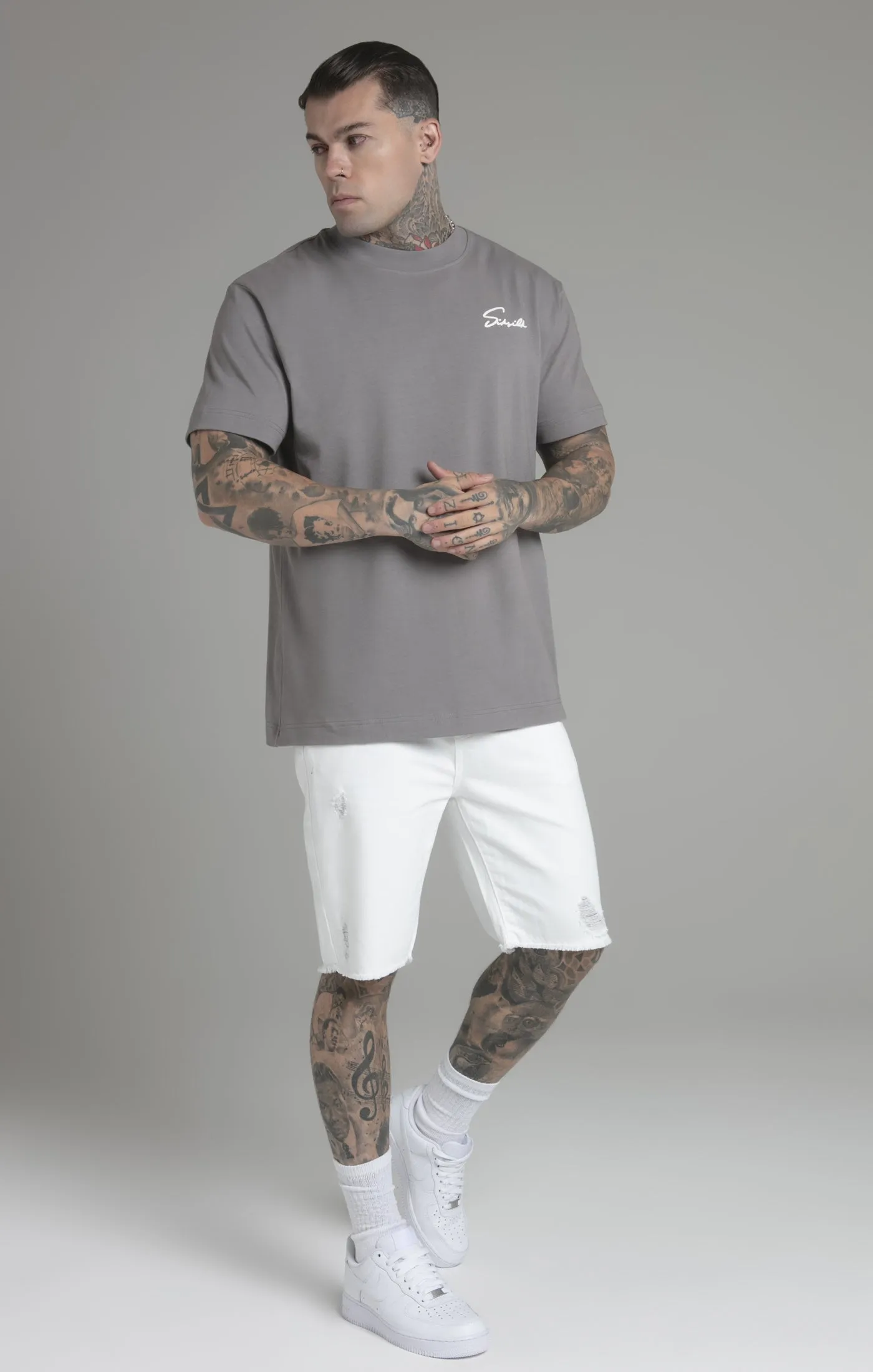 Script T-Shirt sold by Siksilk product image thumbnail 4