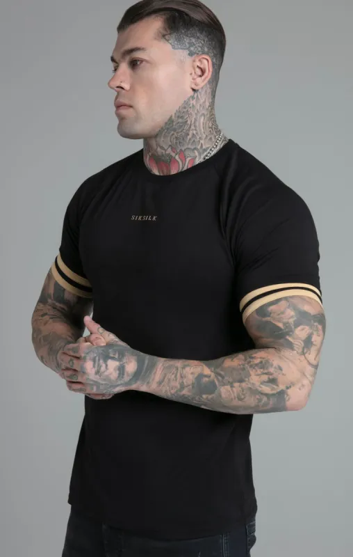 Black Tournament T-Shirt sold by Siksilk