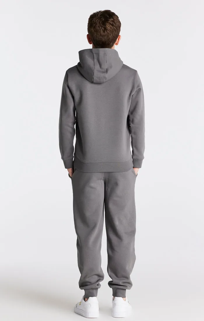 Boys Grey Marl Essentials Cuffed Jogger sold by Siksilk product image thumbnail 5