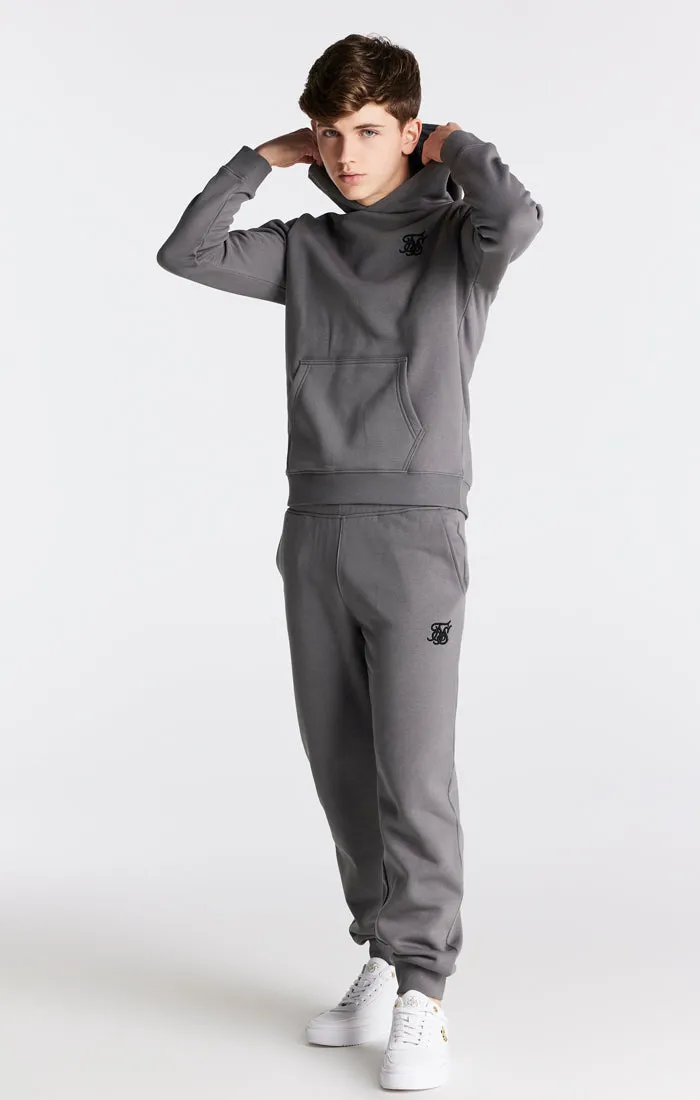 Boys Grey Marl Essentials Cuffed Jogger sold by Siksilk product image thumbnail 3