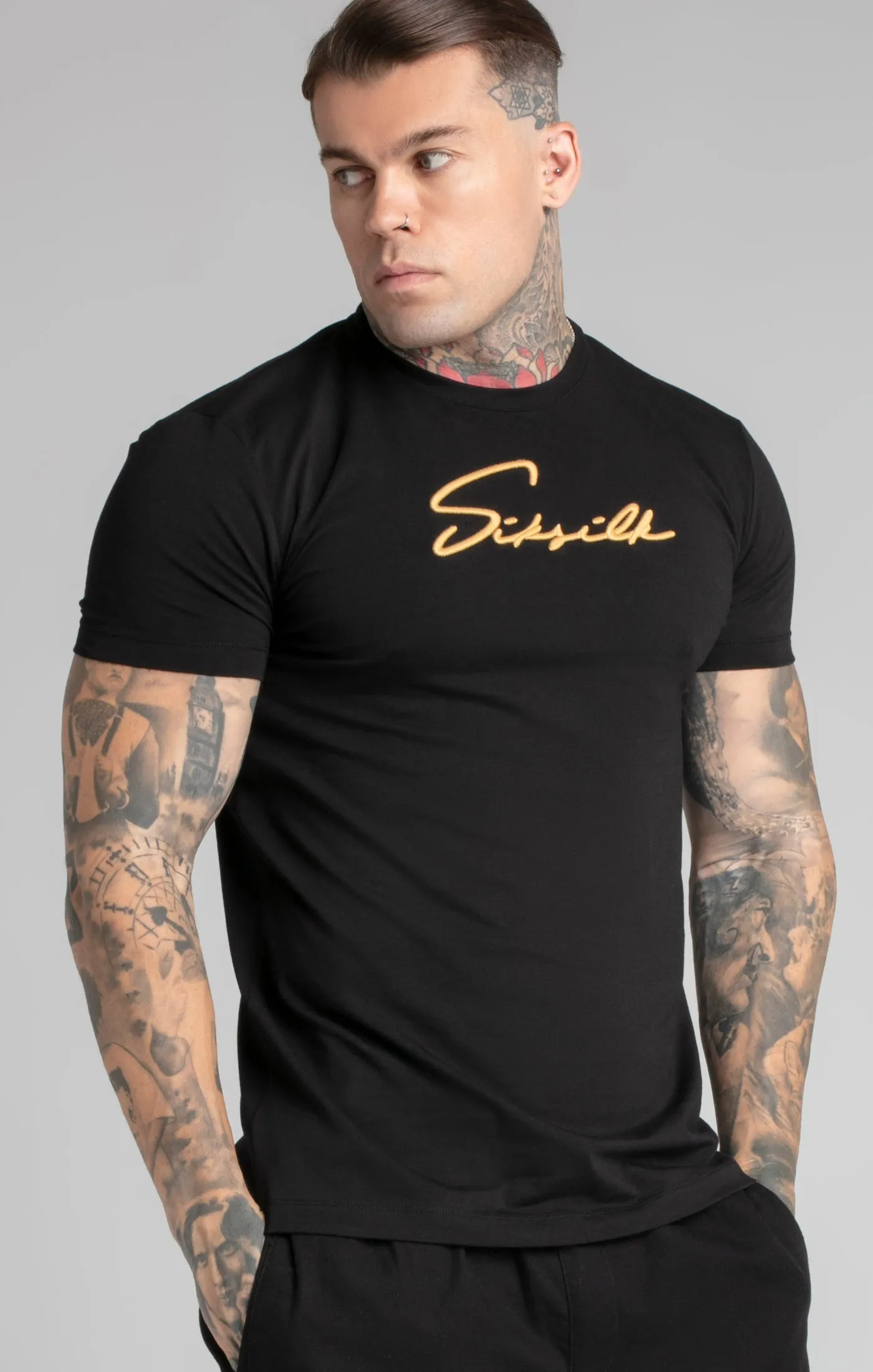 Muscle Fit T-Shirt sold by Siksilk