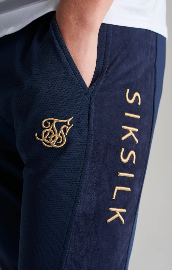 Boys Navy Mesh Jogger sold by Siksilk product image thumbnail 4