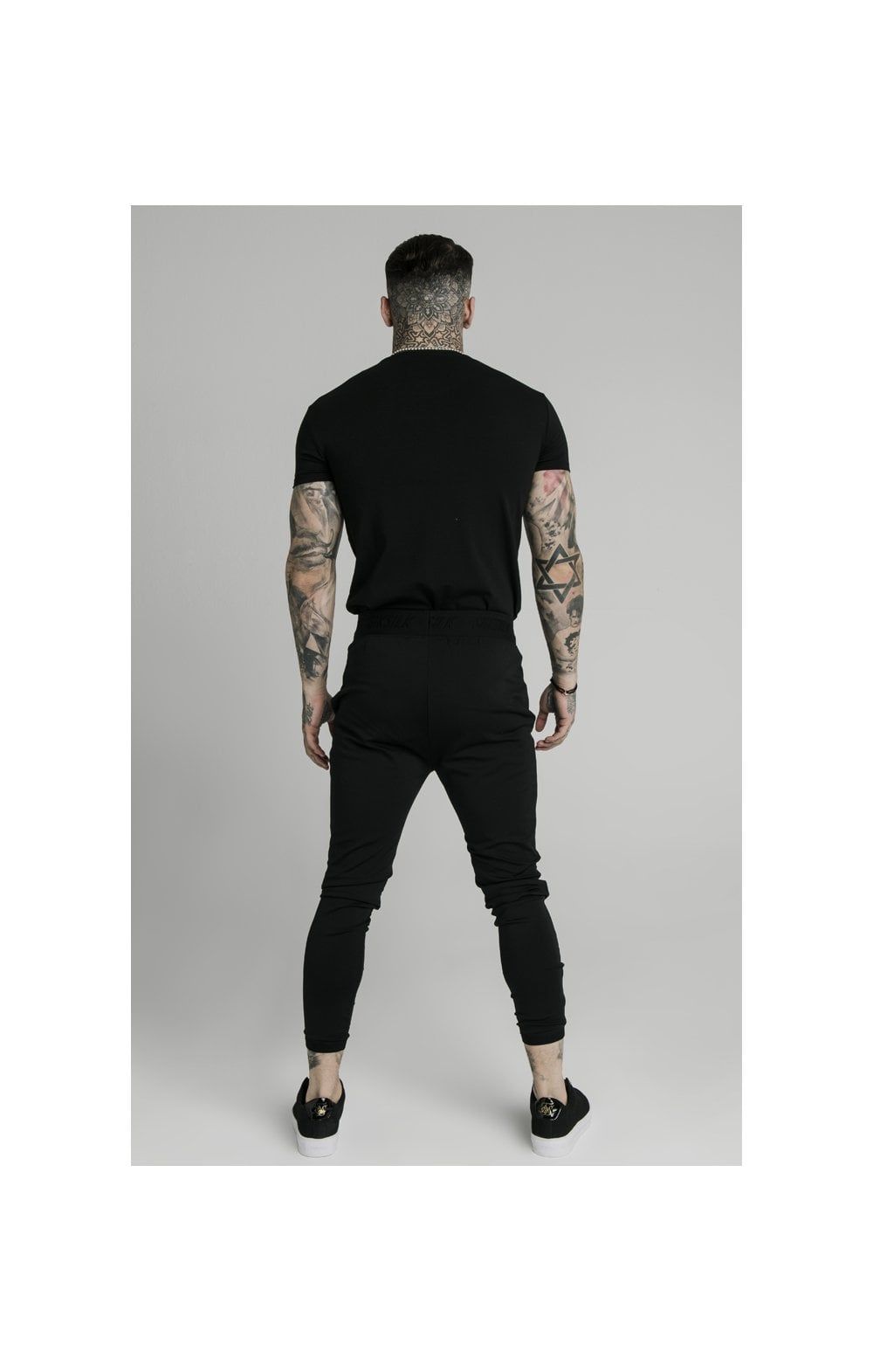 Black Agility Track Pant sold by Siksilk product image thumbnail 8