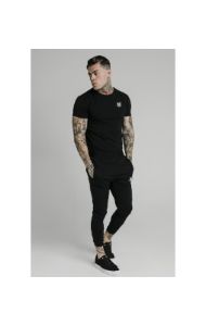 Black Agility Track Pant sold by Siksilk