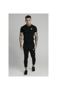 Black Agility Track Pant sold by Siksilk