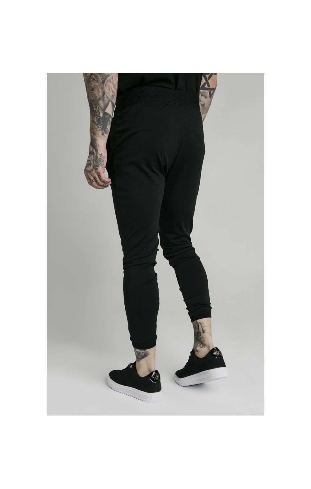 Black Agility Track Pant sold by Siksilk product image thumbnail 4