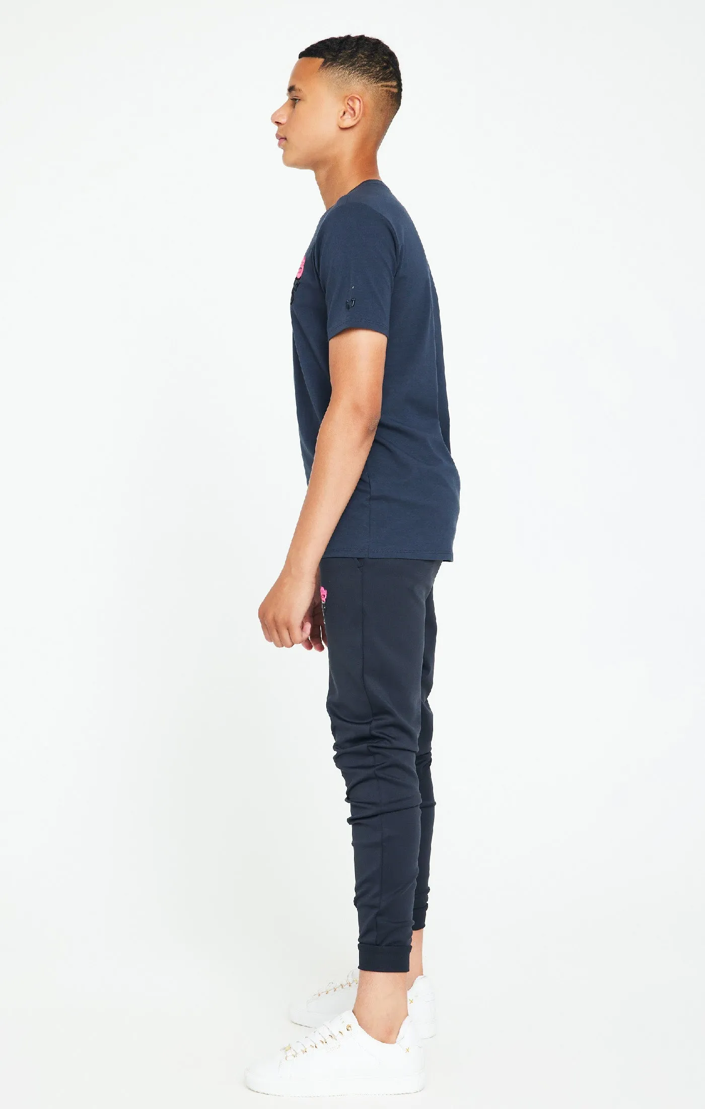 Boys Messi x SikSilk Grey Logo T-Shirt sold by Siksilk product image thumbnail 4