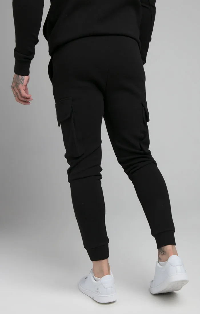 Black Cargo Pant sold by Siksilk product image thumbnail 3