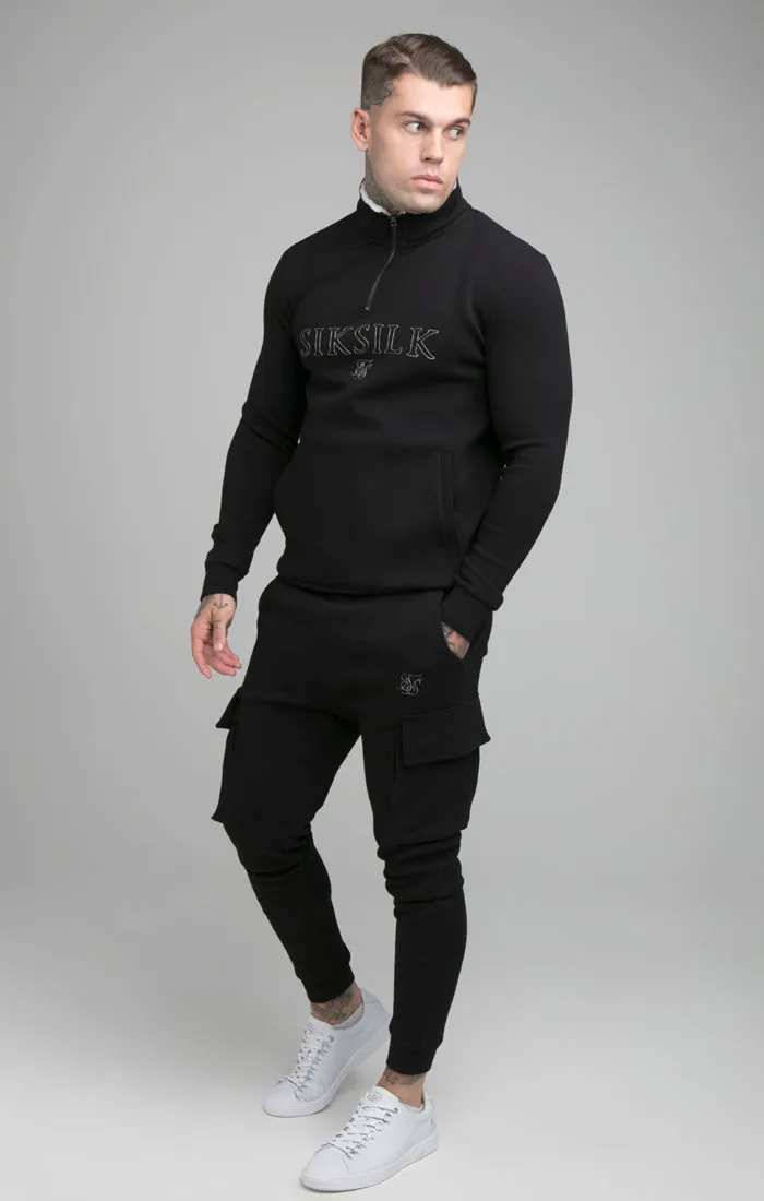 Black Cargo Pant sold by Siksilk product image thumbnail 5