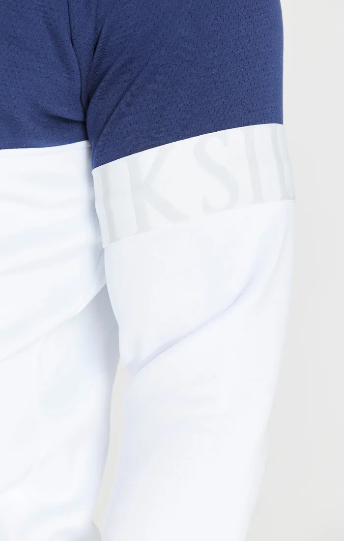 White Dynamic Zip Through Hoodie sold by Siksilk product image thumbnail 3