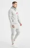 SikSilk Overhead Basic Sports Hoodie - Grey Marl sold by Siksilk
