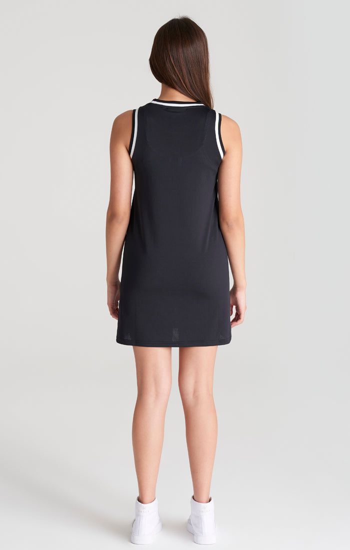 Girls Black Mesh Basketball Dress sold by Siksilk product image thumbnail 5