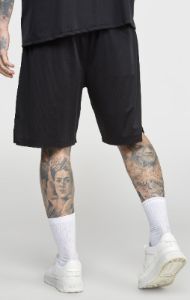 Black Mesh Loose Fit Short sold by Siksilk
