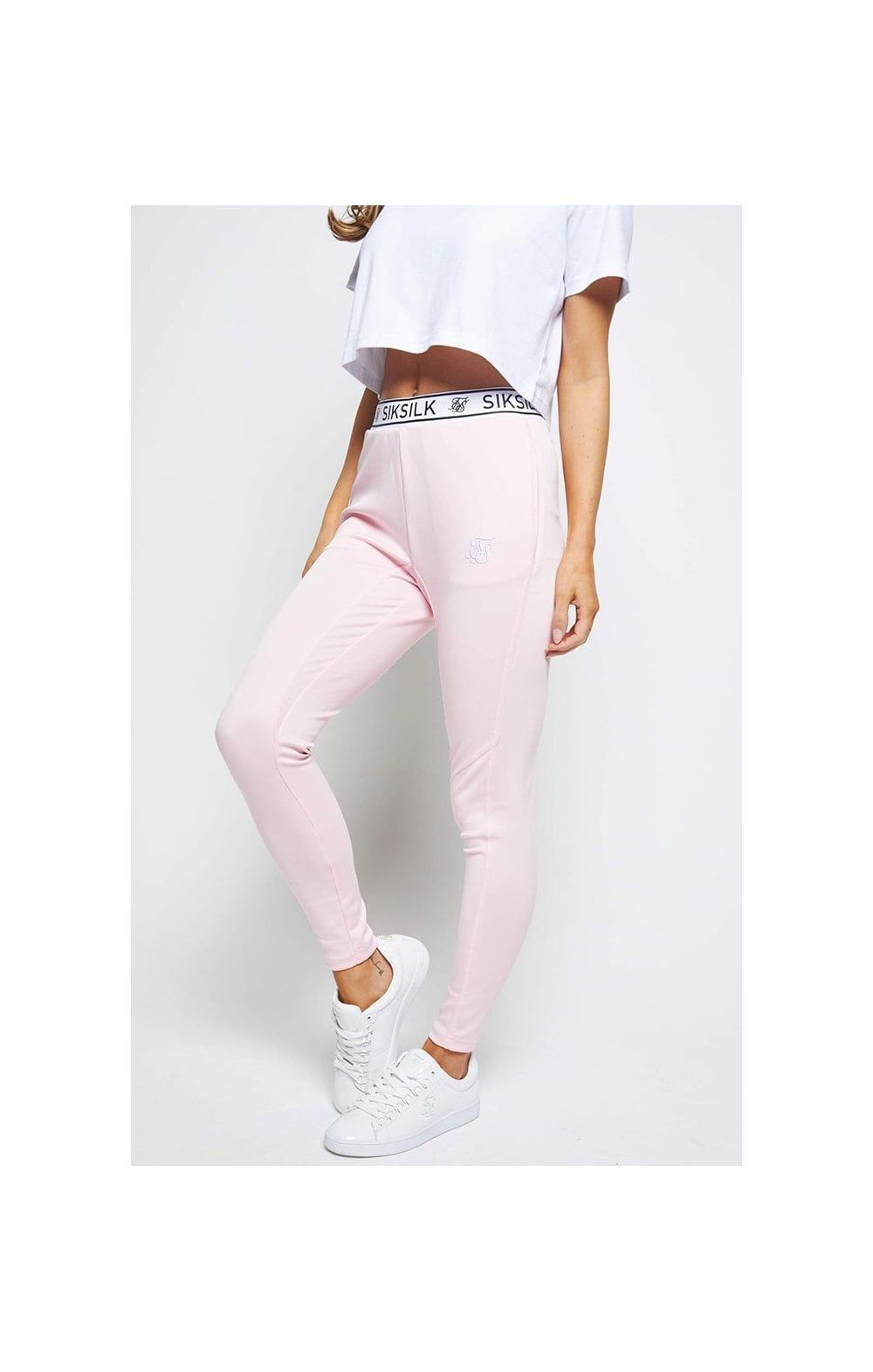 SikSilk Tape Athlete Pants – Pink sold by Siksilk