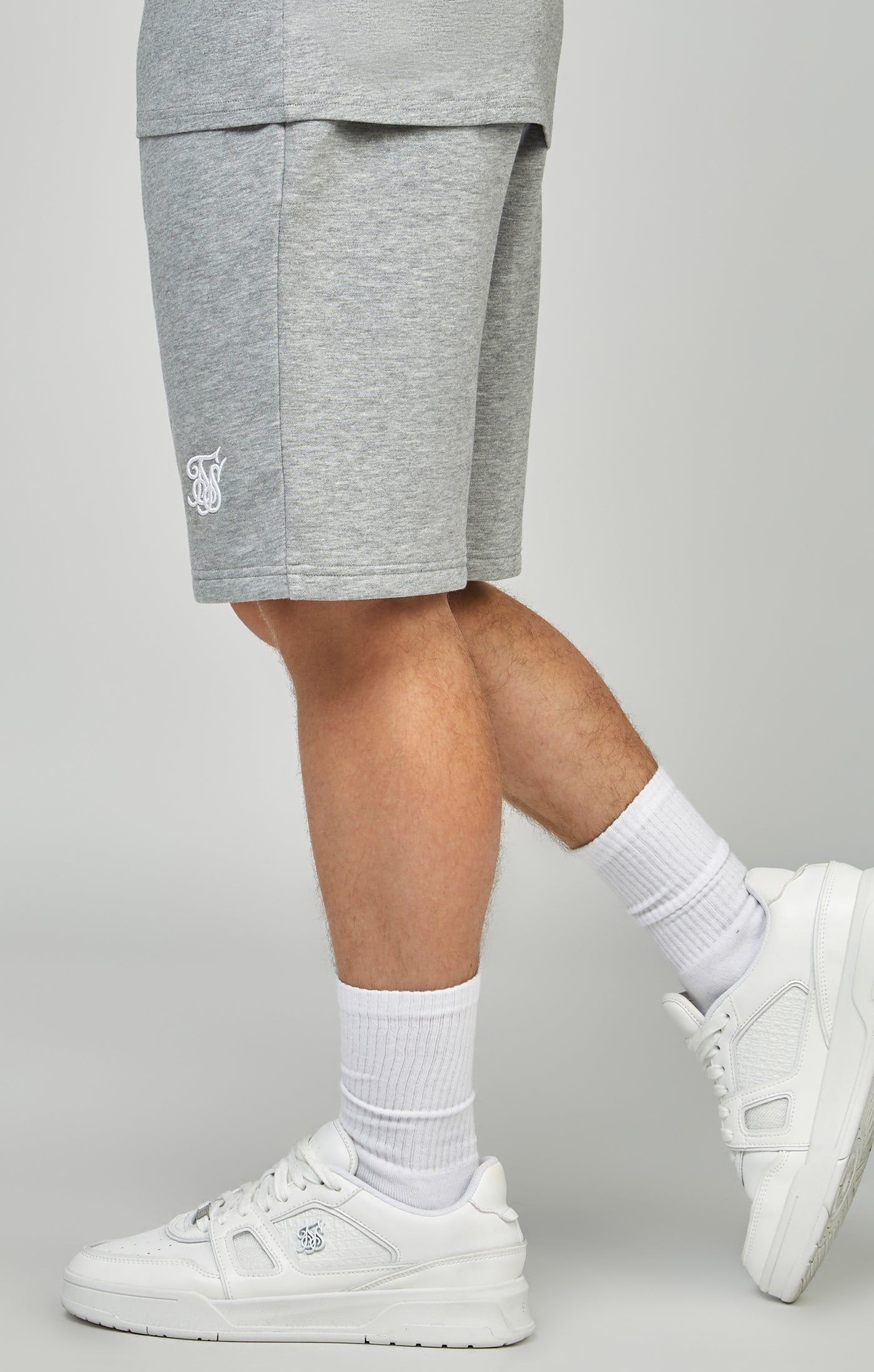 Boys Grey Essentials Fleece Short sold by Siksilk product image thumbnail 2
