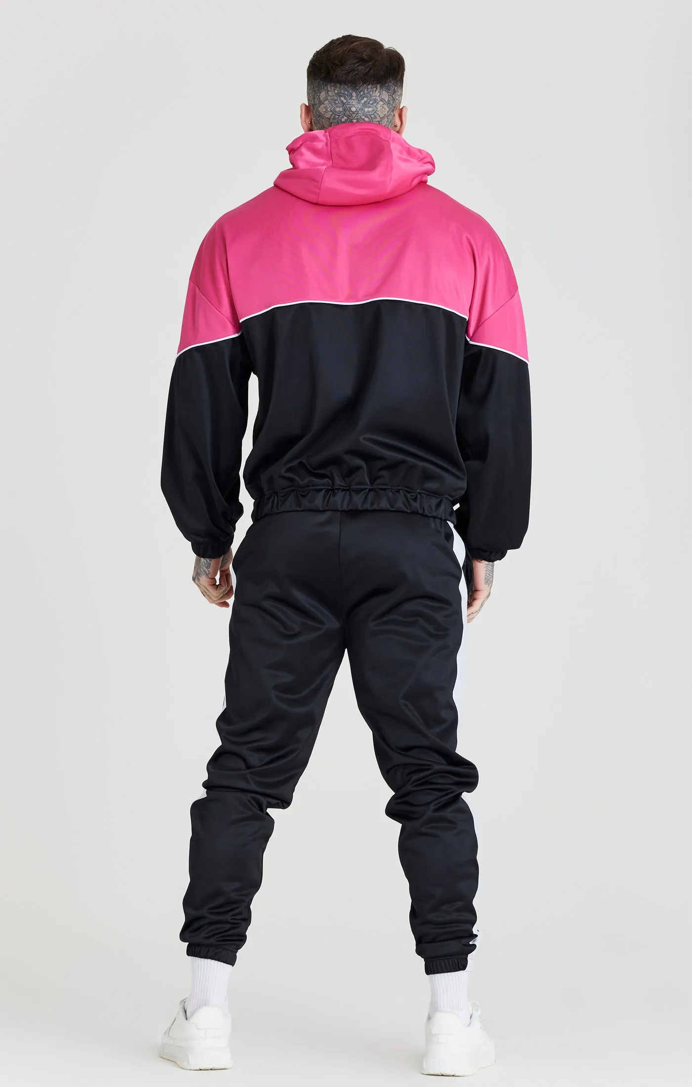 Black Tape Thru Track Pant sold by Siksilk product image thumbnail 5