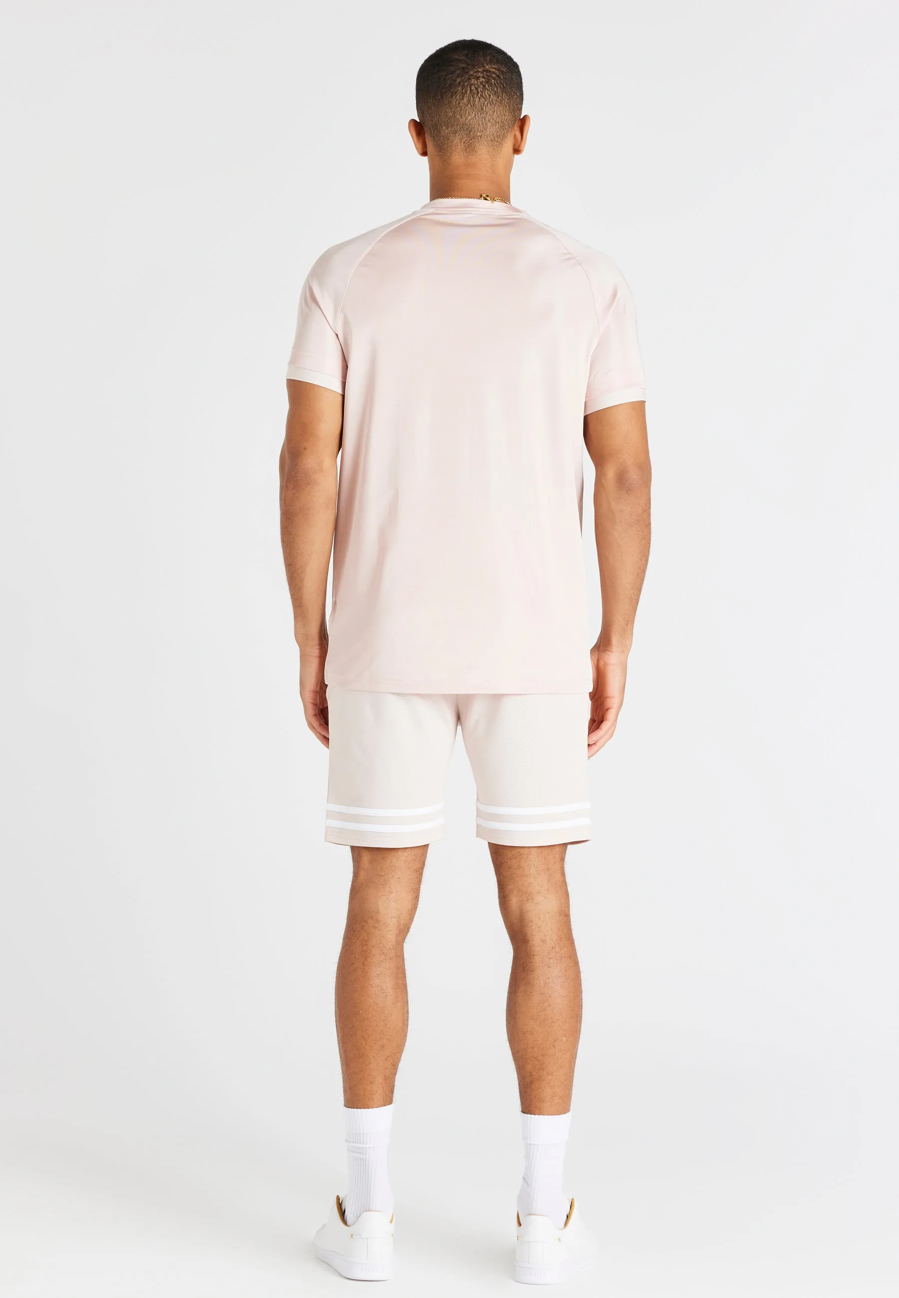 Pink Relaxed Mesh Short sold by Siksilk product image thumbnail 5