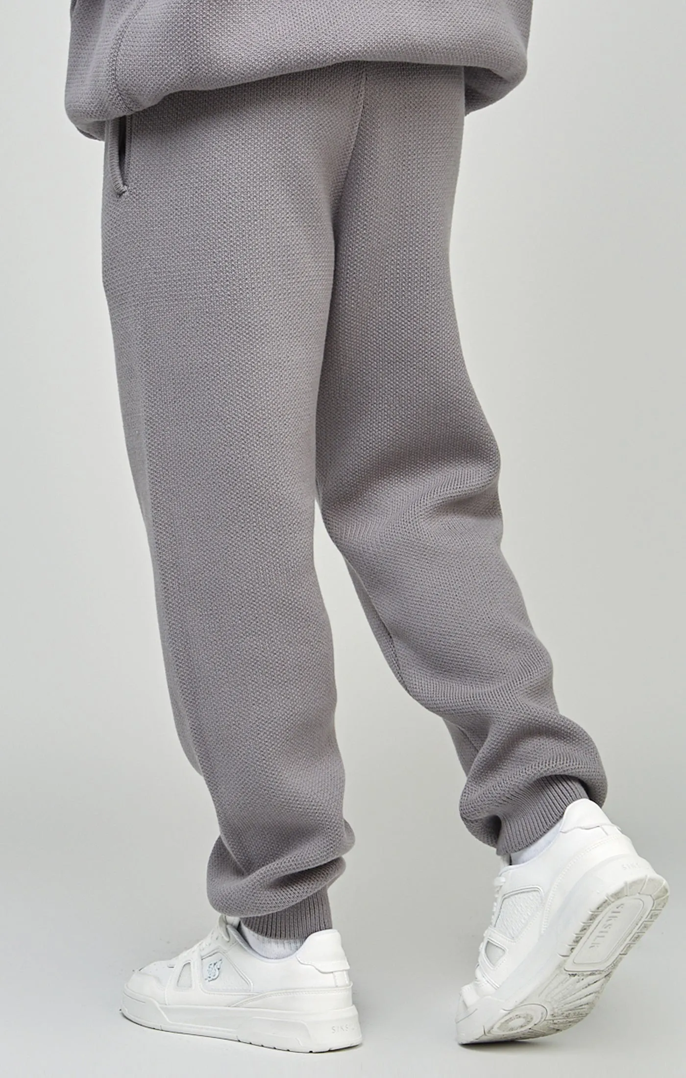 Grey Knitted Pants sold by Siksilk product image thumbnail 4