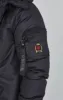 Black Bomber Jacket sold by Siksilk