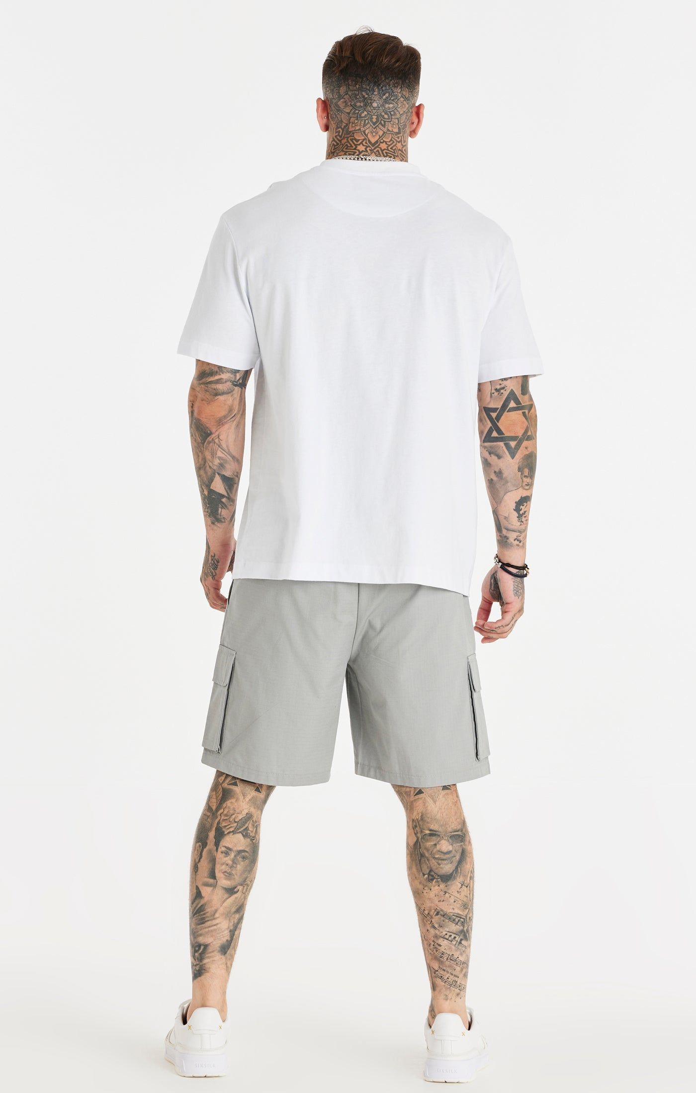 Grey Ripstop Cargo Short sold by Siksilk product image thumbnail 6