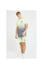 Illusive London Blaze Fade Tee - Dark Grey & Lime sold by Siksilk