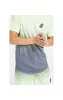 Illusive London Blaze Fade Tee - Dark Grey & Lime sold by Siksilk