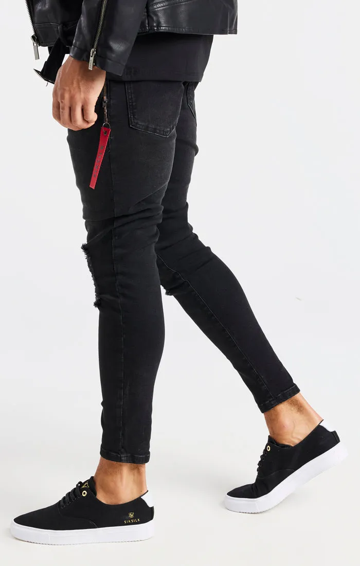 Black Essential Flight Skinny Jean sold by Siksilk product image thumbnail 2