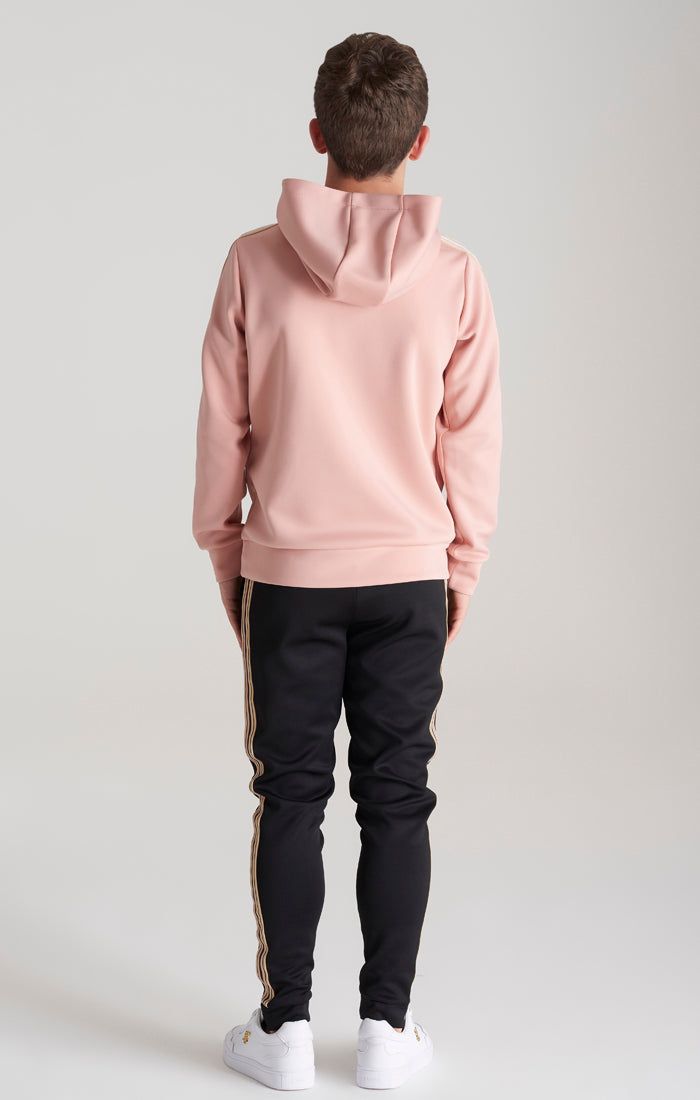 Boys Pink Taped Overhead Hoodie sold by Siksilk product image thumbnail 7