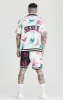 Ecru Print Bowling Shirt sold by Siksilk